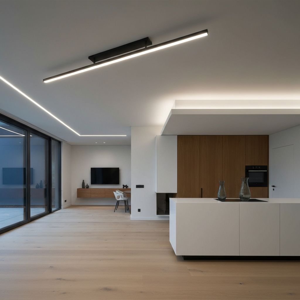 Modern lighting installation